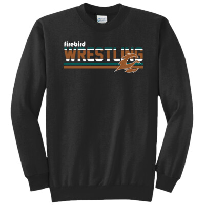 Firebird Wrestling stripes - Regular Sweatshirt Thumbnail
