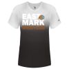 Women's V-Neck Ombre T-Shirt Thumbnail